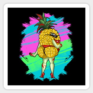 Kinky Pineapple Rainbow Sticker